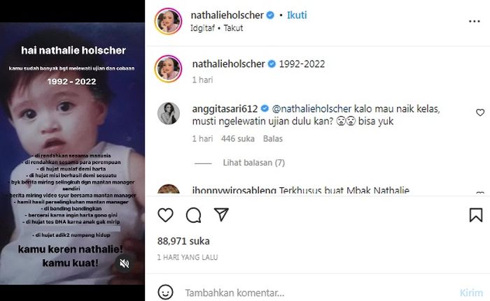 Curhatan Nathalie Holscher yang sering jadi sasaran hujatan netizen