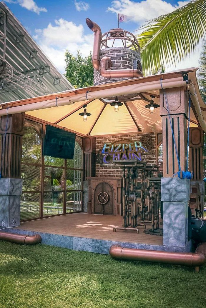 Booth Eizper Chain di 14th World Esports Championships 2022.