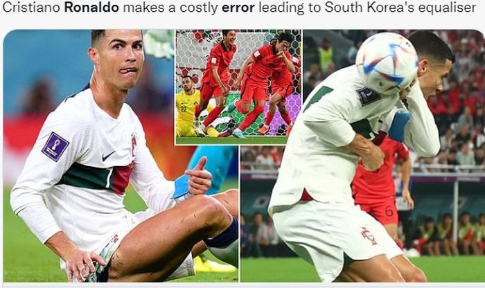 Pemain timnas Portugal, Cristiano Ronaldo