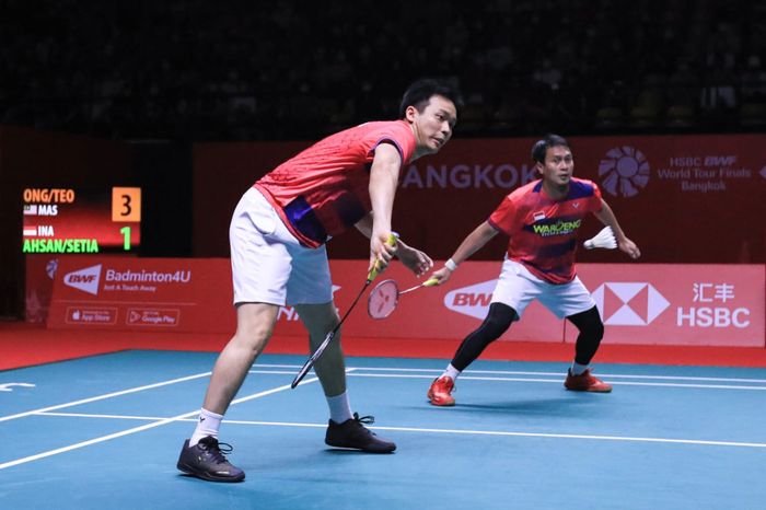Pasangan ganda putra Indonesia, Hendra Setiawan dan Mohammad Ahsan, berharap bisa mengulangi kesuksesan tiga tahun lalu saat menjuarai BWF World Tour Finals 2019.