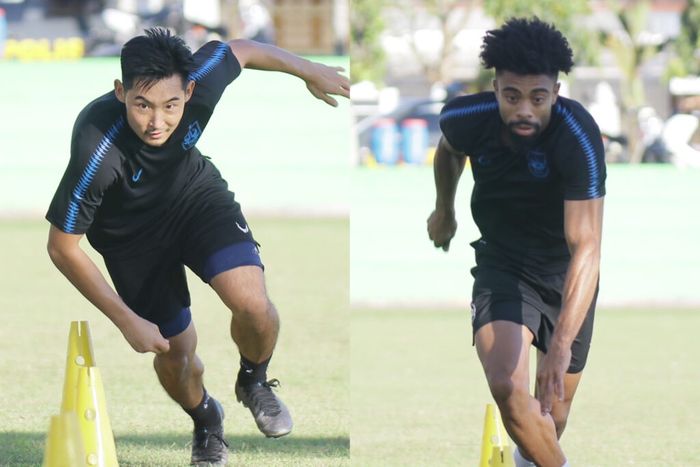 Dua pemain asing trial PSIS Semarang,  Seleksi PSIS Semarang, Wellington Petinha dan Ryo Fuji. 