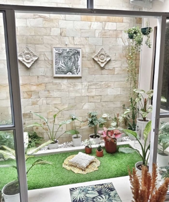 Desain Taman Indoor Minimalis Disegarkan, Foto Interior Rumah Dapat