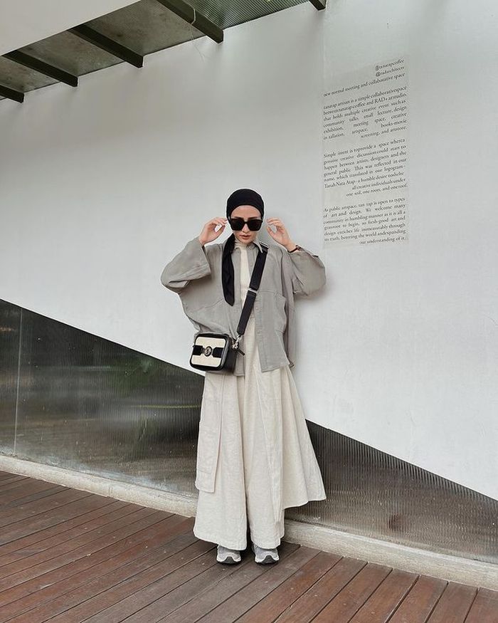 OOTD Hijab Layer Modis