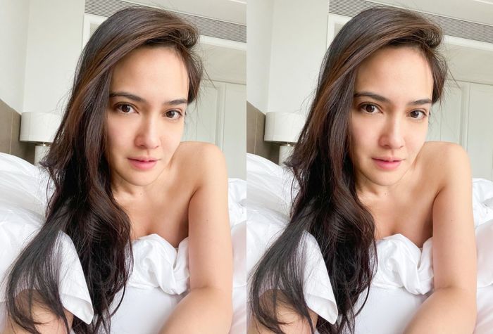 Shandy Aulia Pamer Bare Face di Atas Ranjang, Pikiran Netizen Malah Traveling!