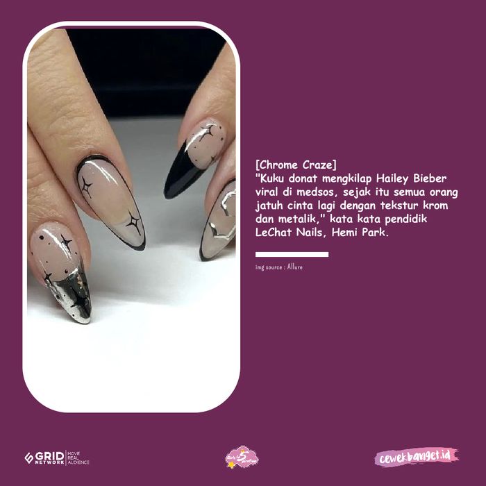 Tren Nail Art 2023. Dari yang Simple hingga Paling Aneh Ada! CewekBanget