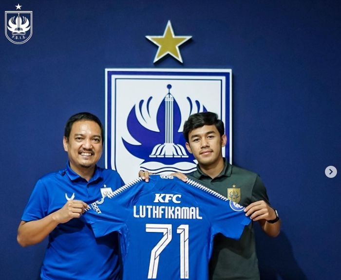 PSIS Semarang resmi perkenalkan Luthfi Kamal dalam bursa transfer Liga 1 2022-2023