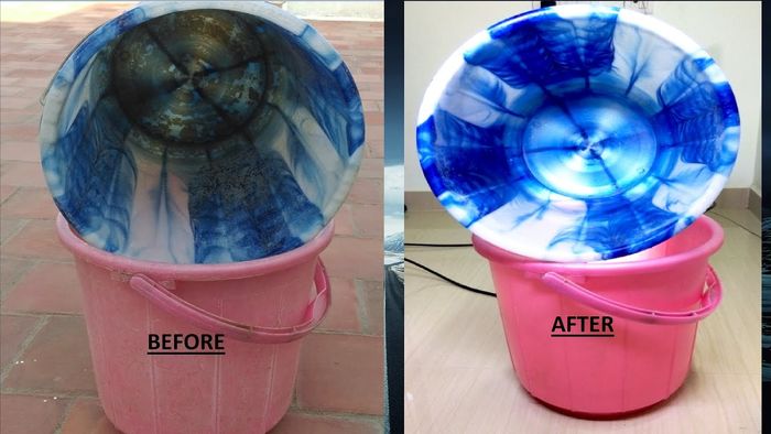 Trik membersihkan noda hitam di ember dengan mudah