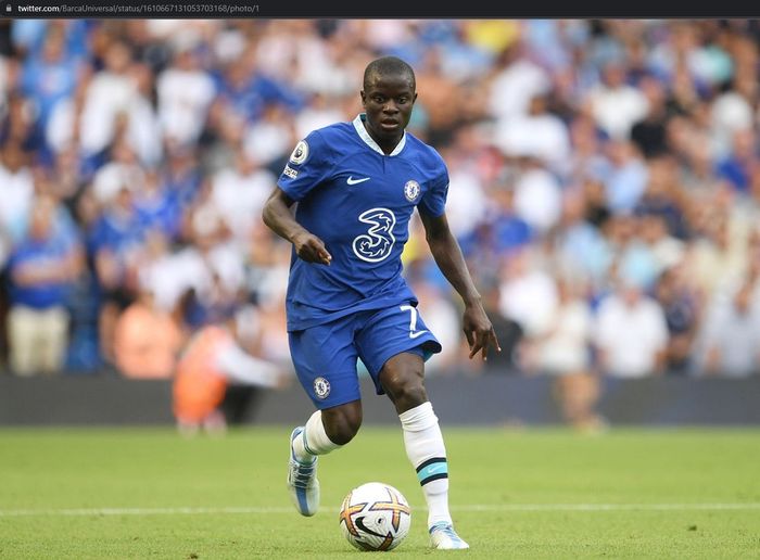 N'Golo Kante bisa terancam didepak dari Chelsea pada musim panas 2023.