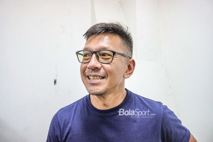 Direktur PT Persib Bandung Bermartabat, Teddy Tjahjono, saat ditemui di Stadion Gelora Bandung Lautan Api, Bandung, Jawa Barat, 10 Januari 2023.