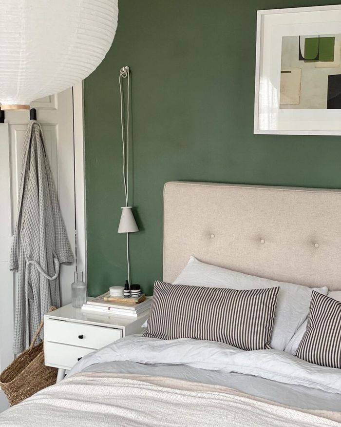 11 Ide Warna Hijau Sage di Kamar Tidur, Cocok untuk Pemula - iDEA