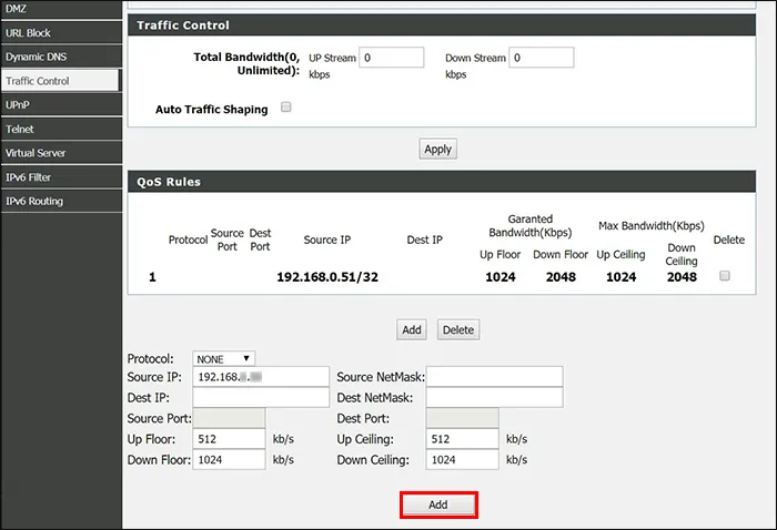 Cara mengatur bandwith router D-Link