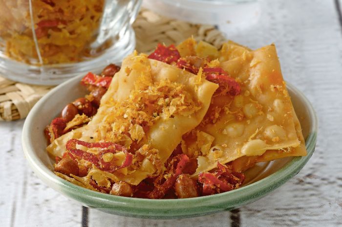 Resep Kering Pangsit Kacang