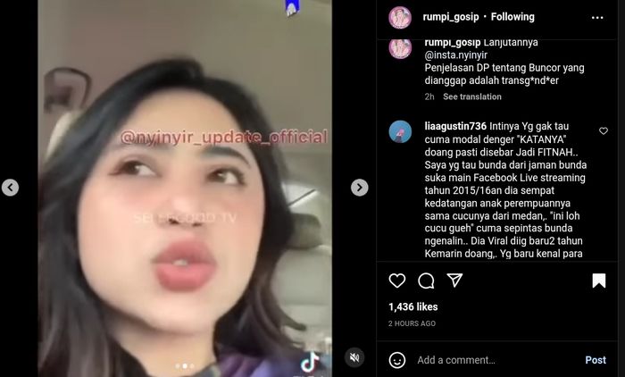 Dewi Perssik sebut Bunda Corla bukan transgender