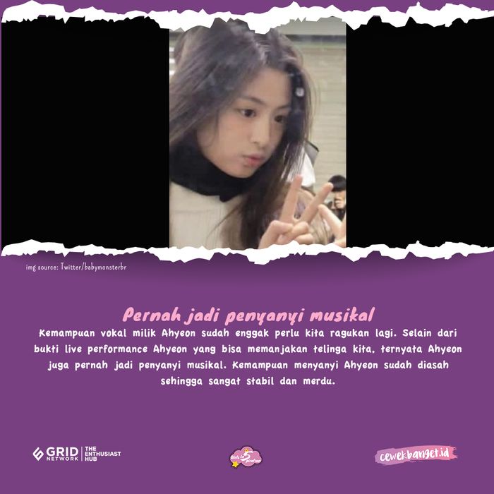 Fakta Ahyeon BABYMONSTER, Pernah Jadi Trainee JYP Entertainment