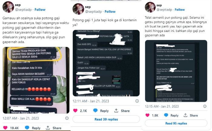 Mantan karyawan Jhon LBF ungkap perlakuan semena-mena sang bos.