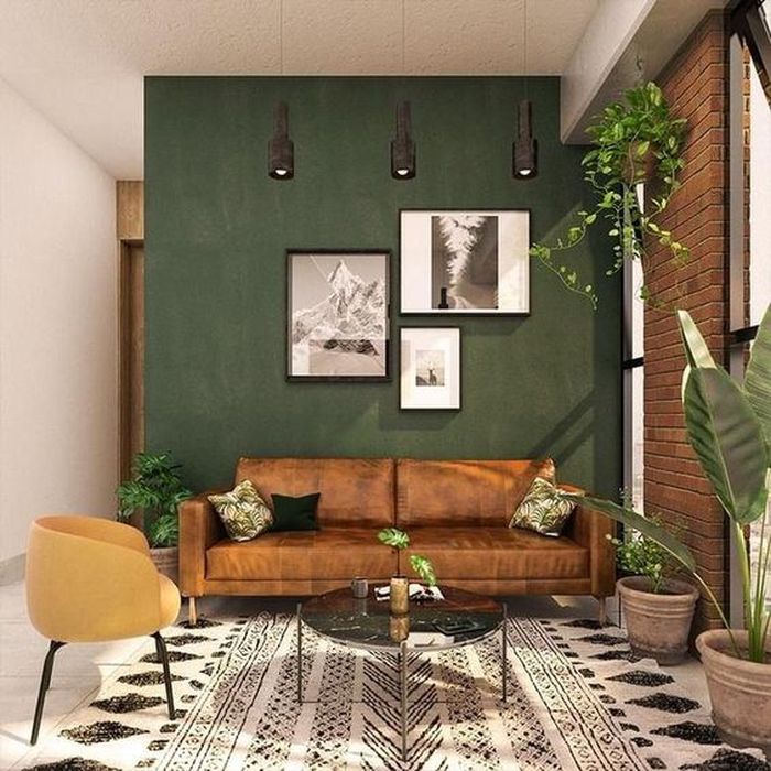 5 Ide Mix and Match Warna Hijau Sage dengan Warna Cokelat - Halaman 2