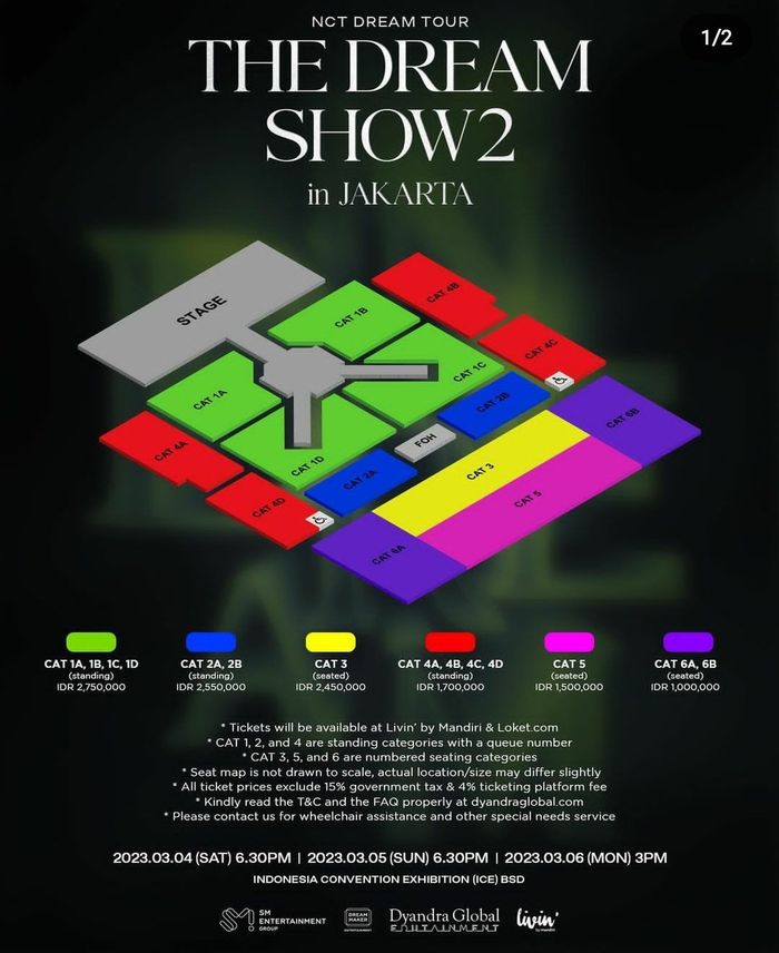 Ingin Ketemu Mark Dkk? Ini Cara Beli Tiket Konser NCT Dream The Dream