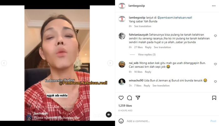 Tanggapan Bunda Corla atas nyinyiran Farhat Abbas