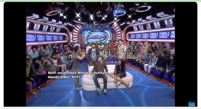 Raffi Ahmad menyatakan cinta pada Mikha Tambayong.