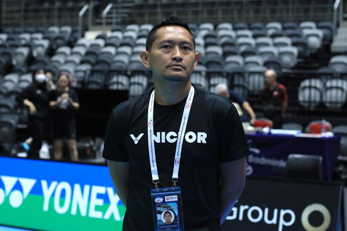 Manajer tim bulu tangkis Indonesia, Prasetyo Restu Basuki, akan mendampingi tim merah putih pada Thailand Masters 2023