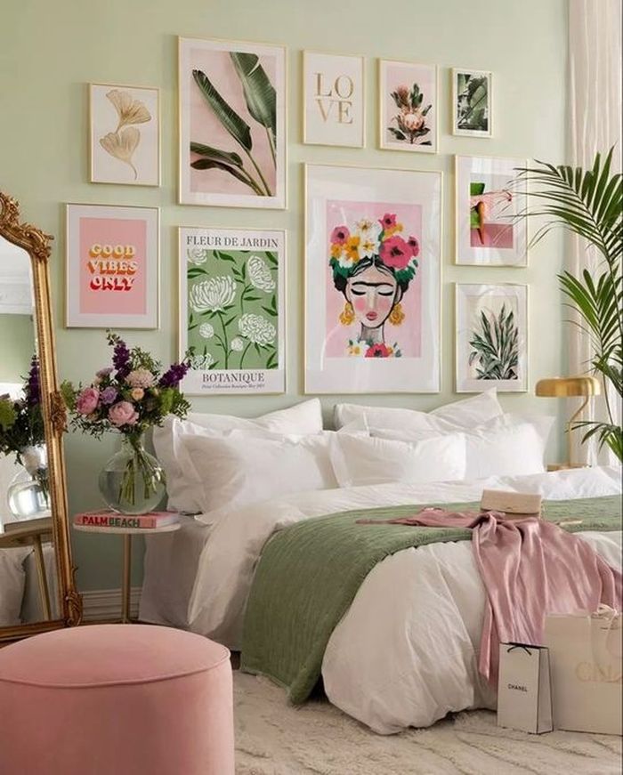 8 Cara Menata Kamar Warna Hijau Sage, Tak Lekang Zaman - Halaman 2 - iDEA