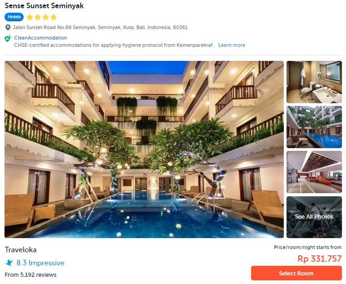 Rekomendasi Hotel Murah Di Bali, Fasilitas Kolam Renang Rp300 Ribuan ...