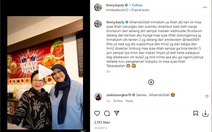 Kisah Fanny Bauty buka warung masakan Indonesia di Belgia.