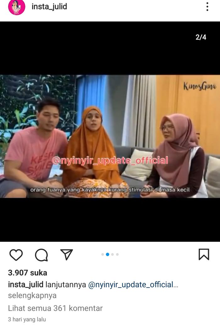 Nycta Gina ungkap kondisi putranya