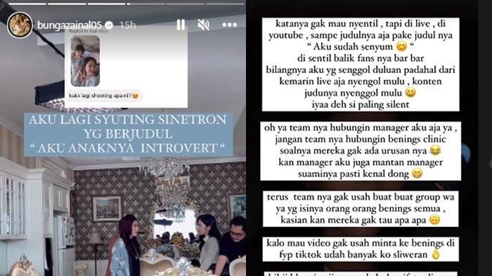 Bunga Zainal kembali memberikan sindiran nyelekit usai Oki Setiana Dewi menyebut sang adik introvert. 