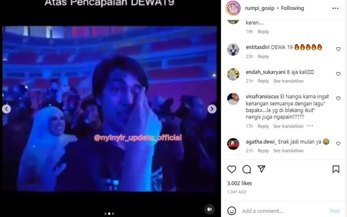 Momen haru El Rumi dan Mulan Jameela
