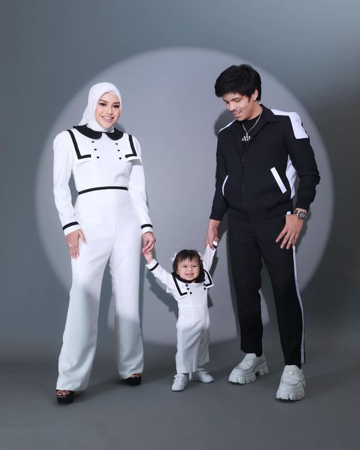 Pemotretan Aurel Hermansyah, Atta Halilintar, dan Ameena.