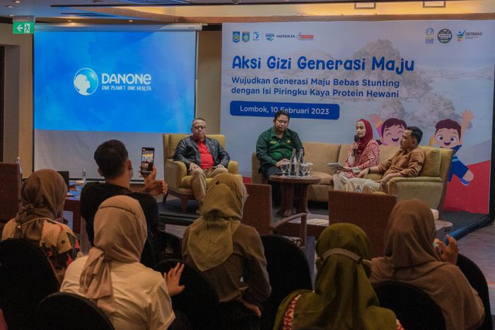 &ldquo;Aksi Gizi Generasi Maju&rdquo; bertajuk &ldquo;Wujudkan Generasi Maju Bebas Stunting dengan Isi Piringku kaya Protein Hewani&rdquo; yang diselenggarakan pada 9-10 Februari 2023 di Lombok, Nusa Tenggara Barat (NTB).