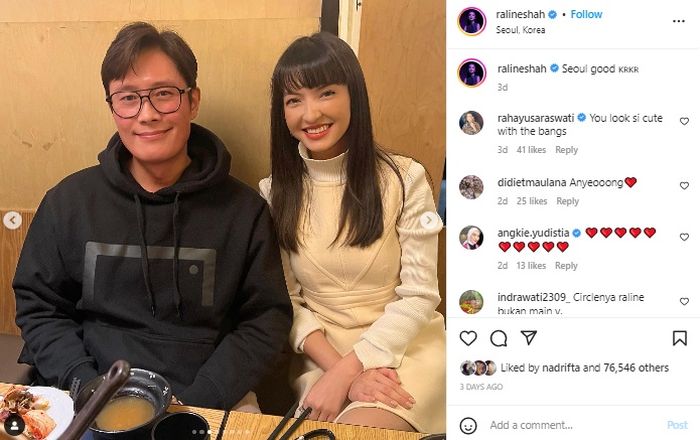 Lee Byung Hun dan Raline Shah