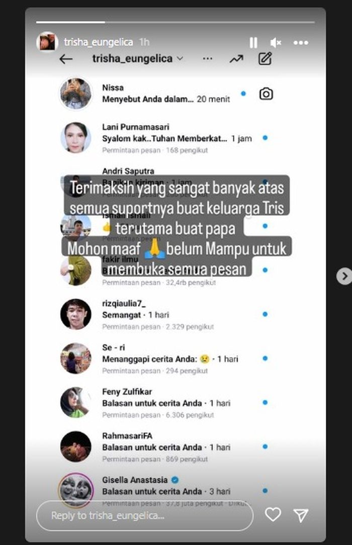 Unggahan anak Ferdy Sambo