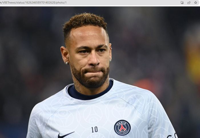 Bintang Paris Saint-Germain asal Brasil, Neymar Junior.
