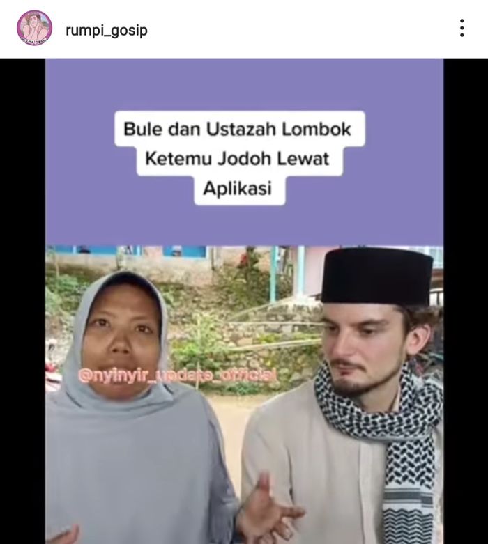 Ustazah Lombok ceritakan kisah cintanya dengan bule Belgia