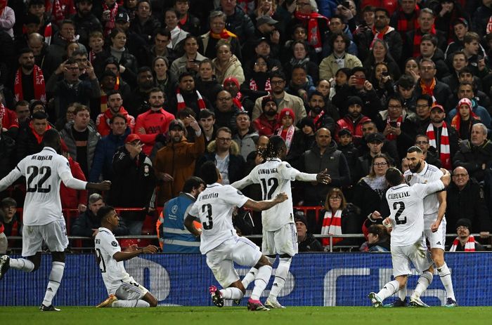Real Madrid menjadi salah satu kandidat juara Liga Champions 2022-2023 usai menampilkan kiprah yang gemilang.