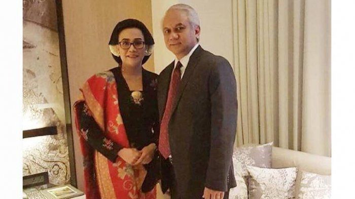 Sri Mulyani Indrawati dan Tonny Sumartono, suaminya