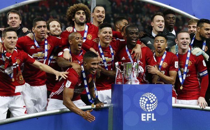 Manchester United terakhir kali juara Piala Liga Inggris pada 2016-2017. Musim ini mereka menghadapi Newcastle United di final (26/2/2023).