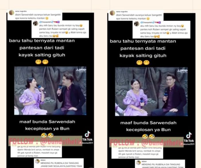 Boy William salting saat disinggung masa lalu oleh Sarwendah