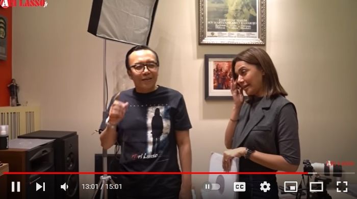 Ari Lasso membuat Najwa Shihab menangis