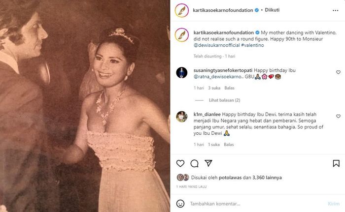 Foto Lawas Istri Kelima Soekarno ini Jadi Sorotan, Ratna Sari Dewi