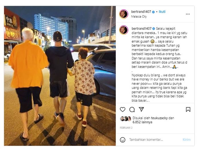 Jarang wara-wiri di televisi, Betrand Antolin sibuk lakukan hal mulia ini.