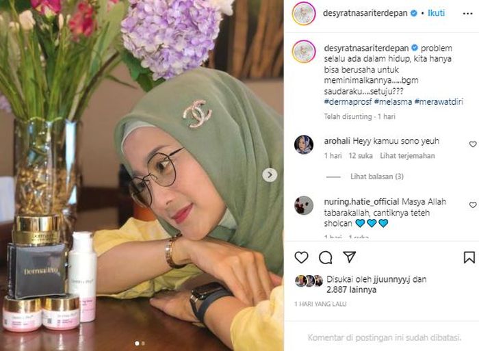 PARAS Desy Ratnasari Makin Kinclong Usai Putus dari Irwan Mussry, Kini