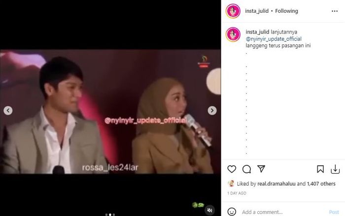 Rizky Billar dan Lesti Kejora
