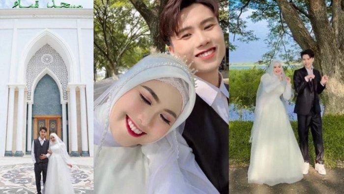 Potret pernikahan artis Vietnam dan gadis Madiun  