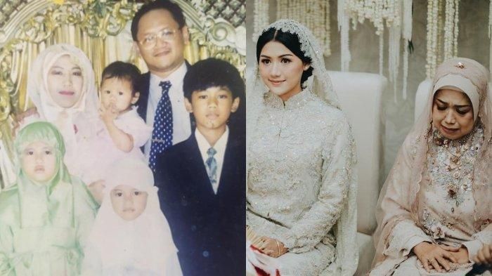 Potret keluarga Erina Gudono