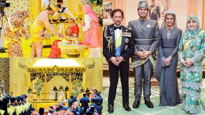 Pernikahan Sultan Brunei yang digelar mewah