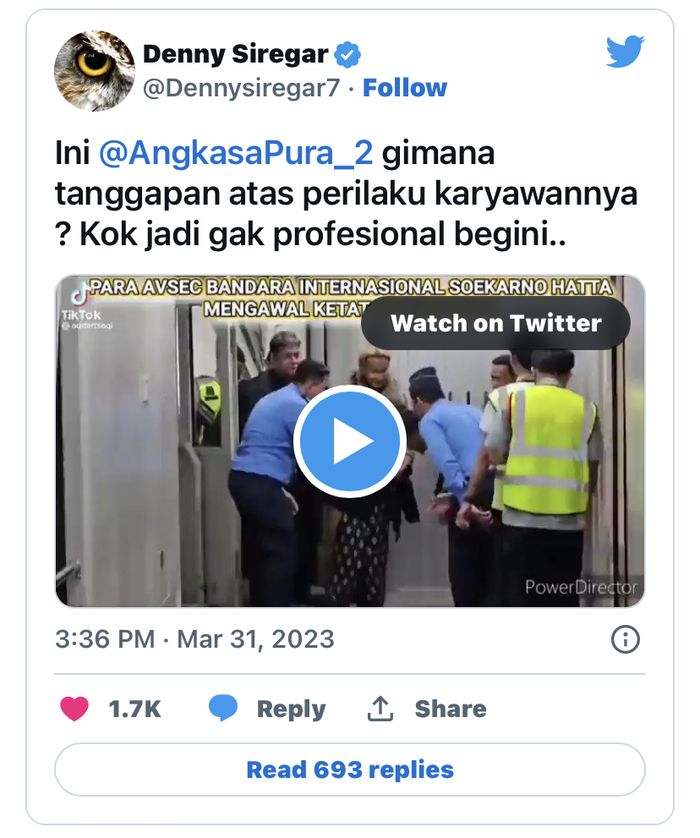 Viral 3 petugas Avsec Bandara Soetta dipecat Gegara lakukan hal ini,