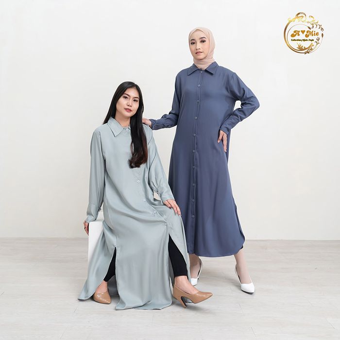 Promo Baju Long Tunic Fashion Nagita Tunic Wanita Model Terbaru